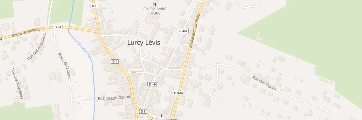 Plan du 18 Bd Gambetta à Lurcy-Lévis