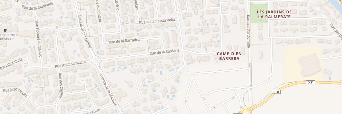 Plan du 31 Rue de la Sardane à Bompas