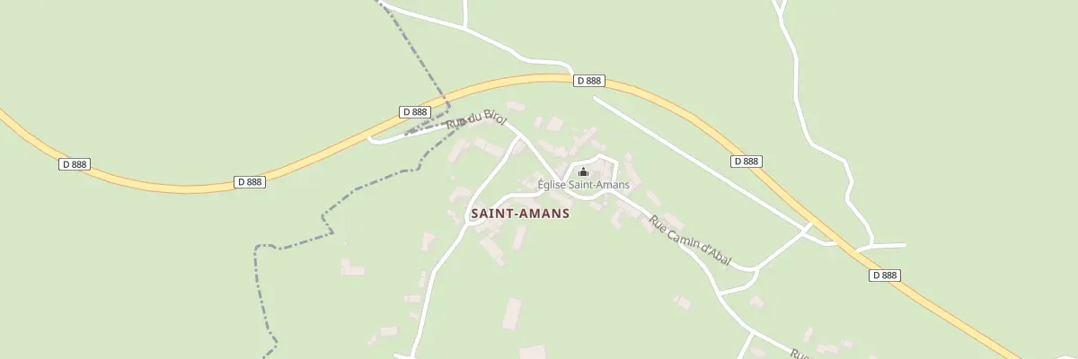 Plan du 5195 Rue de Fabreguette à Sévérac d’Aveyron