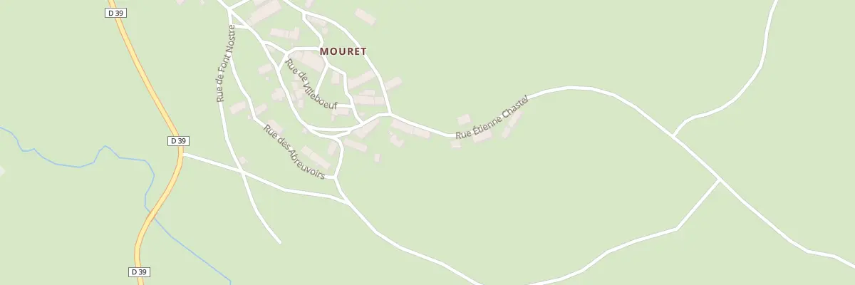 Plan du 12 Rue Etienne Chastel à Chalinargues