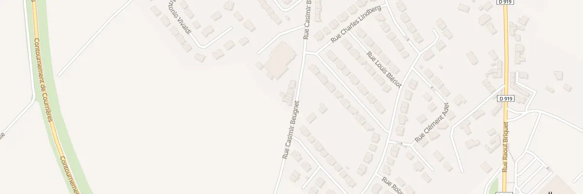 Plan du 70 Rue Casimir Beugnet à Courrières
