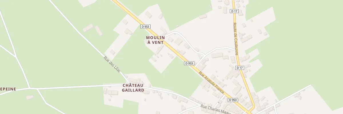 Plan du 5 Ham du Moulin A Vent à Ygrande