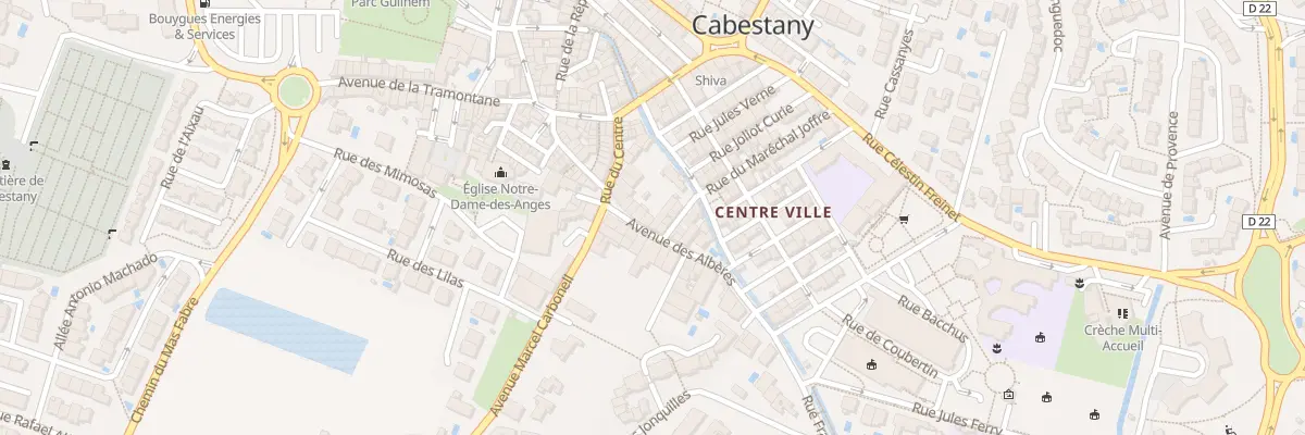 Plan du 11 Av des Albéres à Cabestany