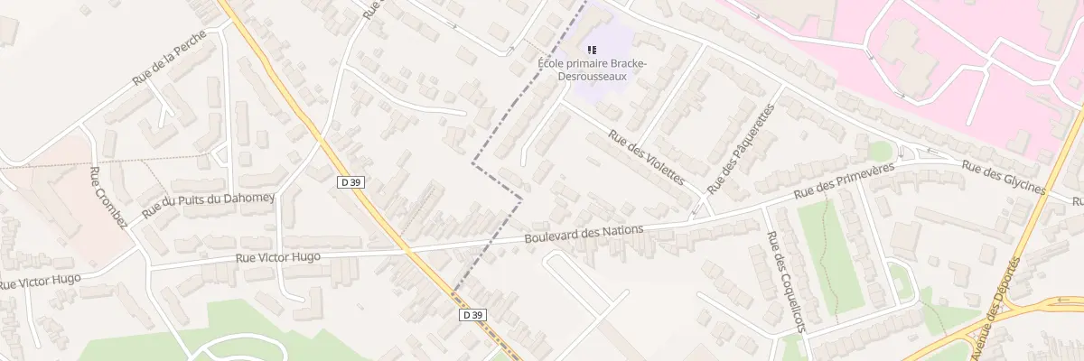 Plan du 77 Rue des Capucines à Hénin-Beaumont