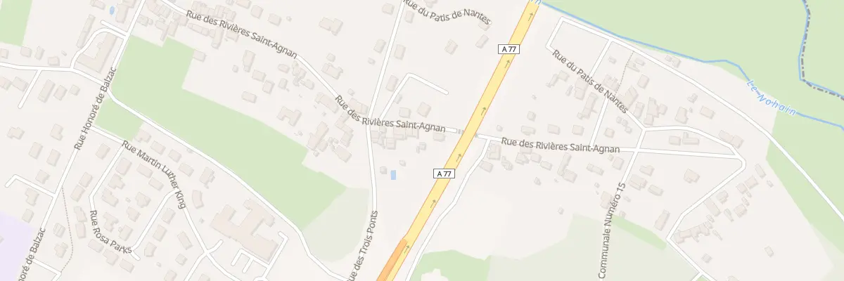 Plan du 146 Rue Rivieres Saint Agnan à Cosne-Cours-sur-Loire