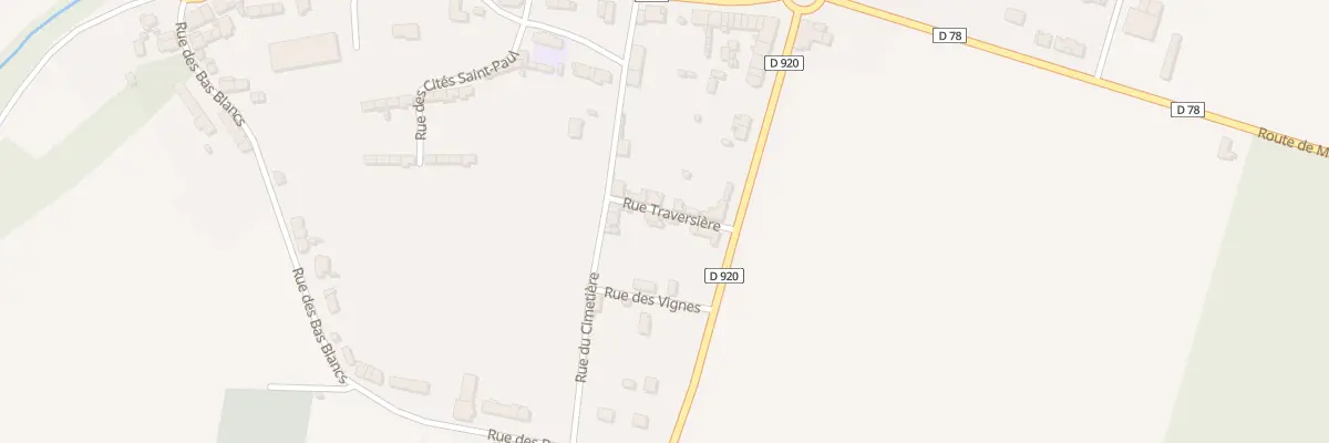 Plan du 2 Rue Traversière à Grossouvre