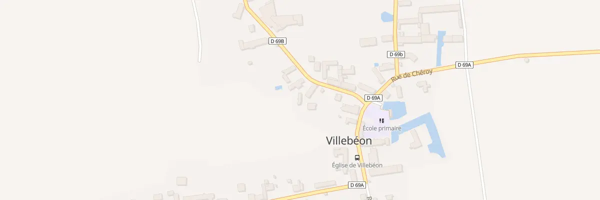 Plan du 5 Rue des Granges à Villebéon