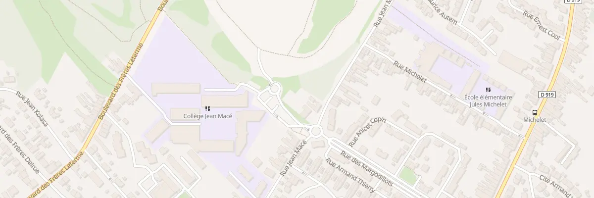 Plan du 576 Rue Jean Macé à Hénin-Beaumont