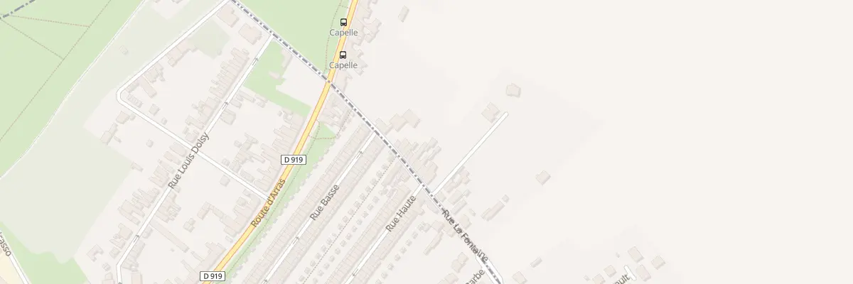 Plan du 119 Rue la Fontaine à Hénin-Beaumont