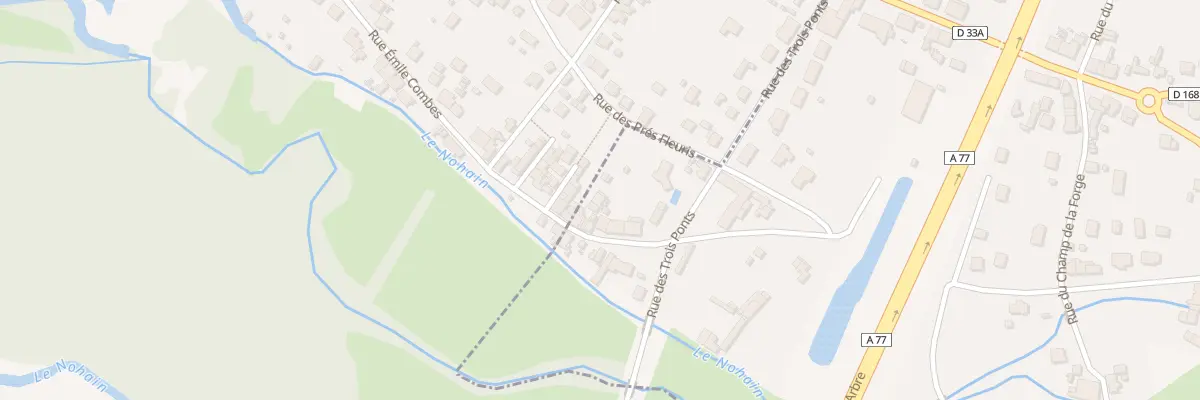 Plan du 24 Rue des Prés Fleuris à Saint-Père