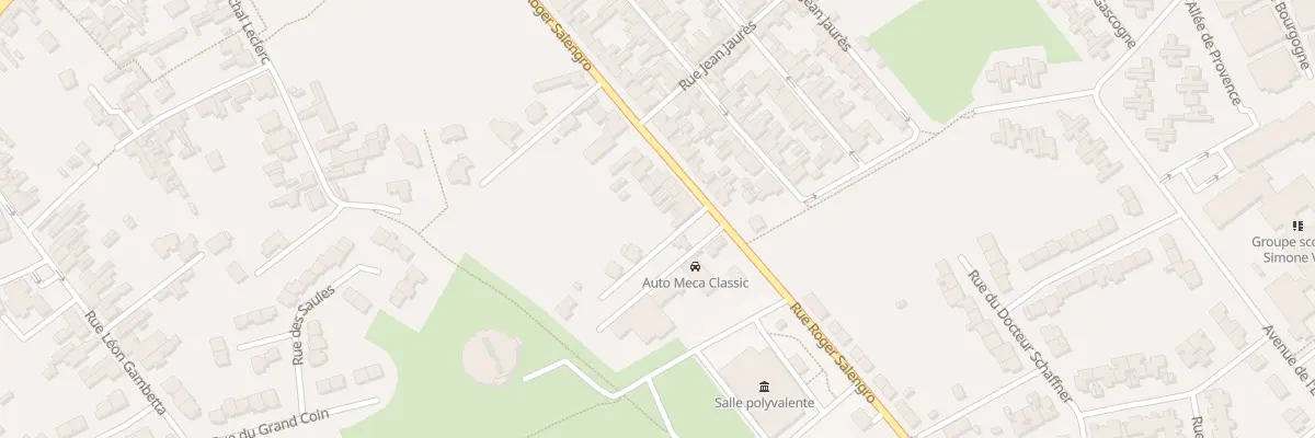 Plan du 24 Rue Roger Salengro à Wavrin