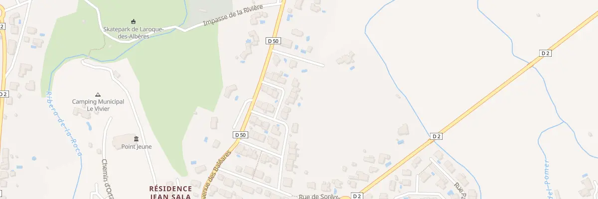Plan du 11 Rue des Pyrenees à Laroque-des-Albères