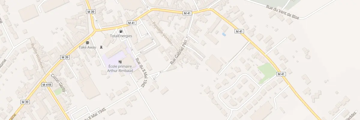 Plan du 39 Rue Gabriel Péri à Annœullin