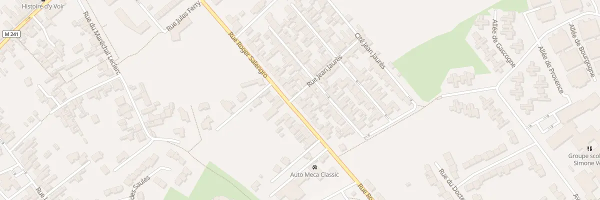 Plan du 45 Rue Roger Salengro à Wavrin