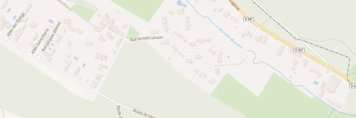 Plan du 6 Rue Arnold Lanson à Vieux-Moulin