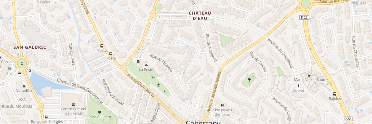 Plan du 3 Rue de l’Ile de France à Cabestany