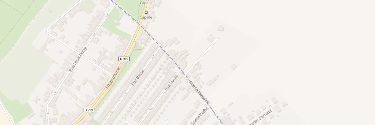 Plan du 143 Rue la Fontaine à Hénin-Beaumont