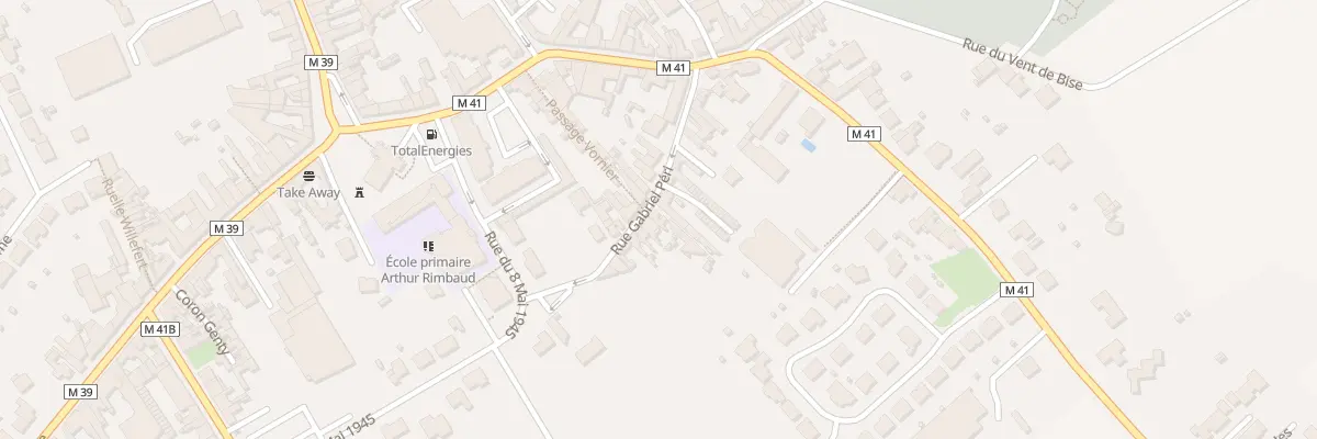 Plan du 35 Rue Gabriel Péri à Annœullin