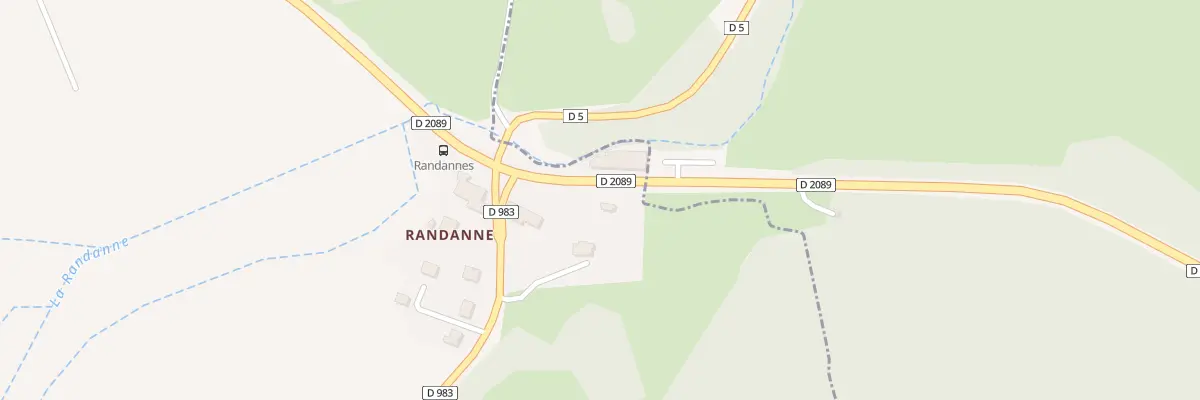 Plan du 5101 Randanne à Aurières