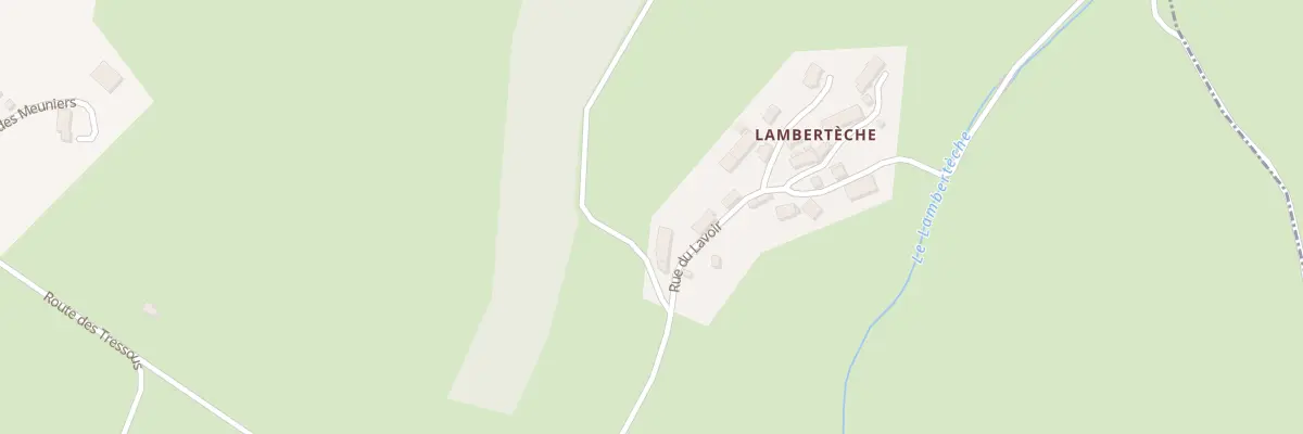 Plan du 5120 Lamberteche à Pulvérières