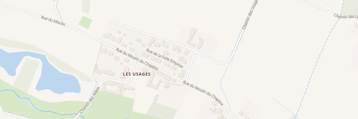 Plan du 2B Rue de la Folle Emprise à Ville