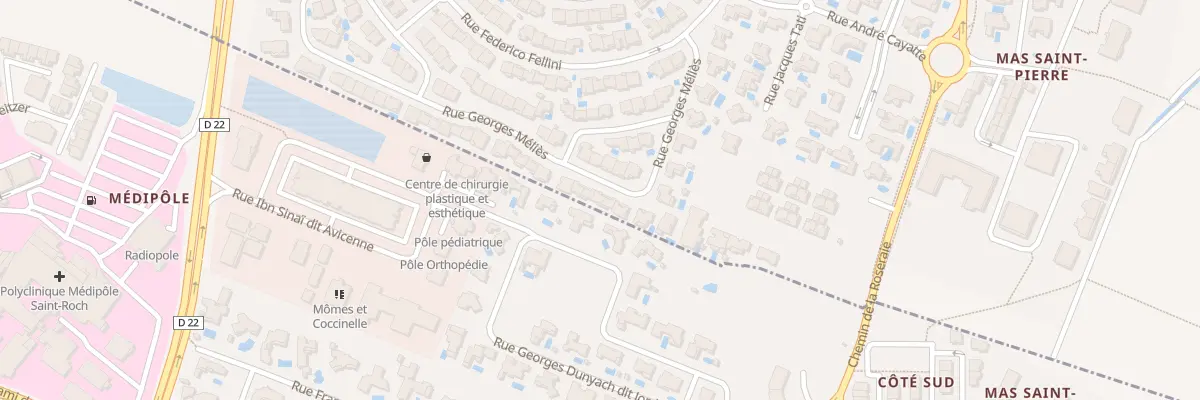Plan du 64 Rue Georges Méliès à Perpignan