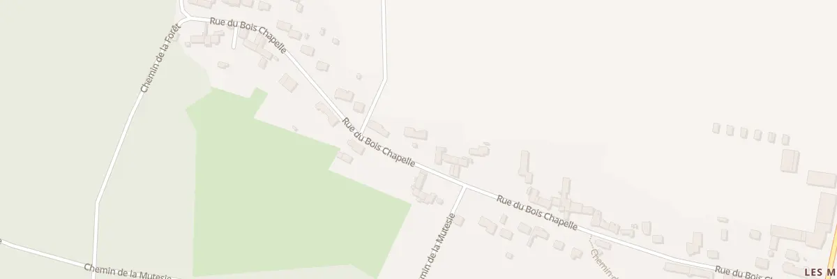 Plan du 56 Rue du Bois Chapelle à La Chapelle-Rablais