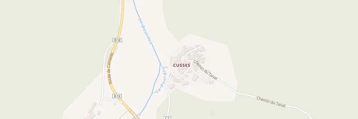 Plan du 5229 Cusses à Brusque