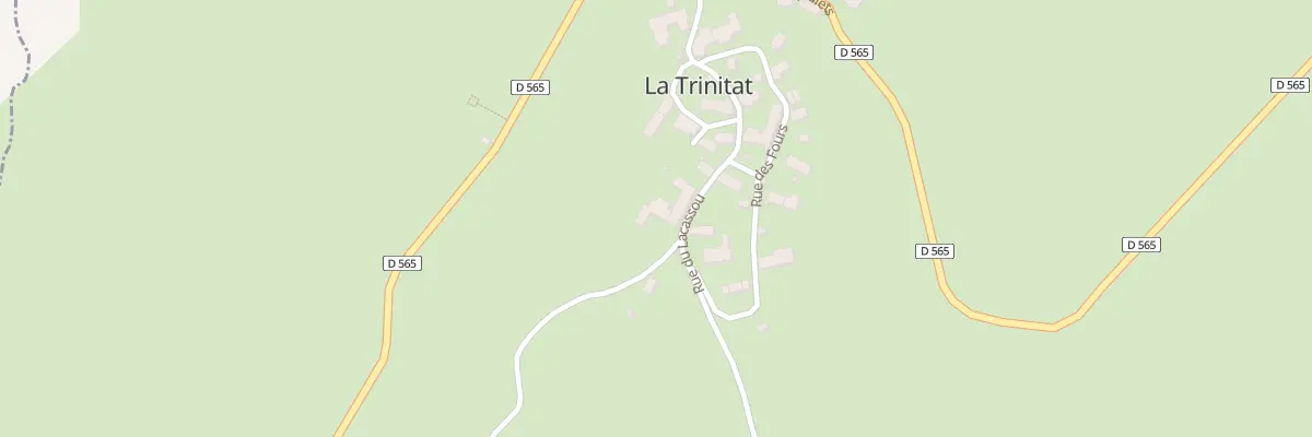 Plan du 5010 Le Bourg à La Trinitat