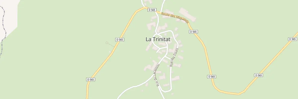Plan du 5026 Le Bourg à La Trinitat