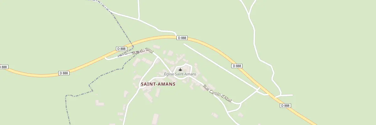 Plan du 5186 Rue du Clocher à Sévérac d’Aveyron