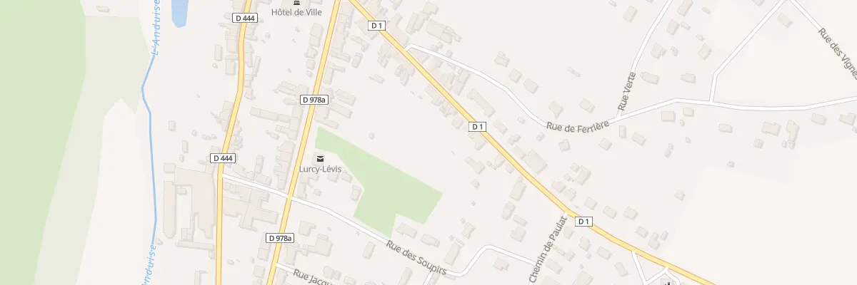 Plan du 22 Rue du Docteur Vinatier à Lurcy-Lévis