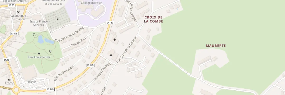Plan du 5 Imp de la Croix de la Combe à Besse-et-Saint-Anastaise