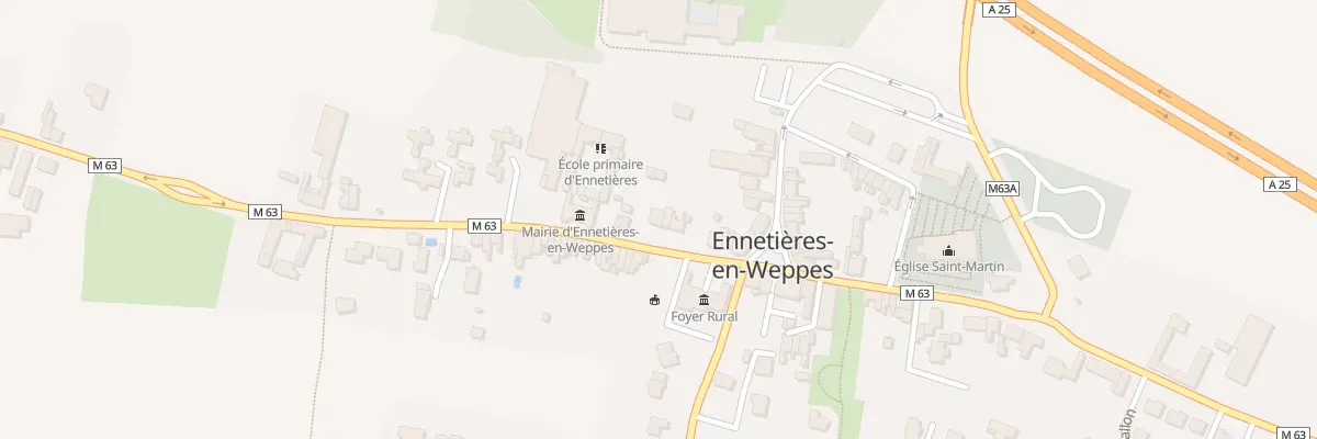 Plan du 26 Rue du Bourg à Ennetières-en-Weppes