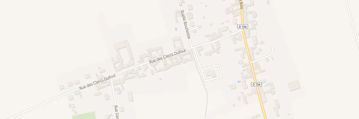 Plan du 13 Rue des Clercs Dufour à Ercheu