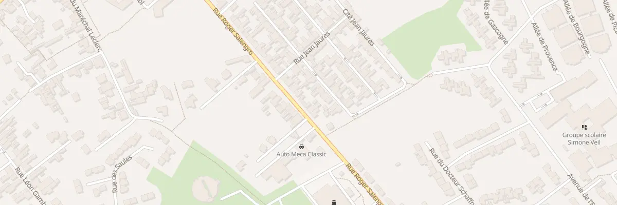 Plan du 55 Rue Roger Salengro à Wavrin
