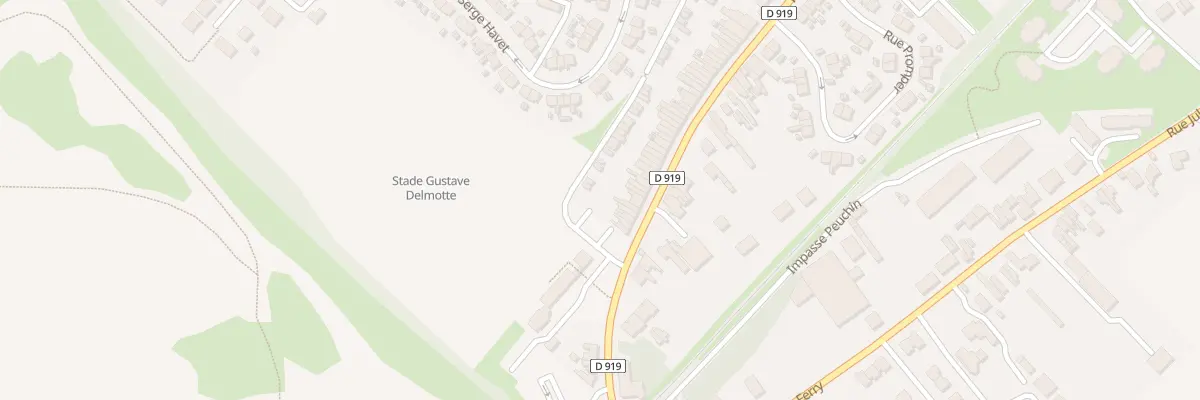 Plan du 1010 Rue Pierre Brossolette à Hénin-Beaumont