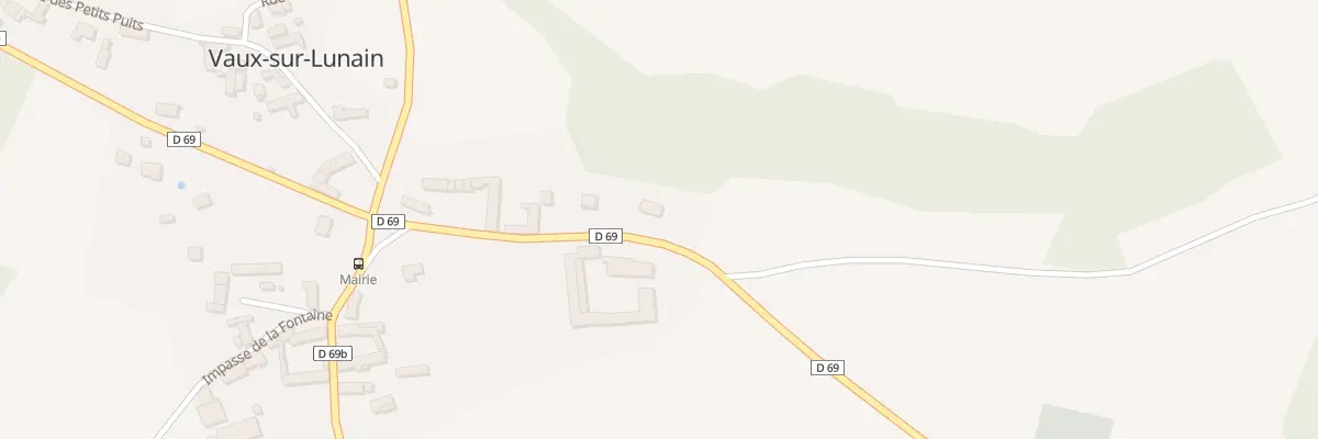 Plan du 25 Rte de Lorrez le Bocage à Vaux-sur-Lunain