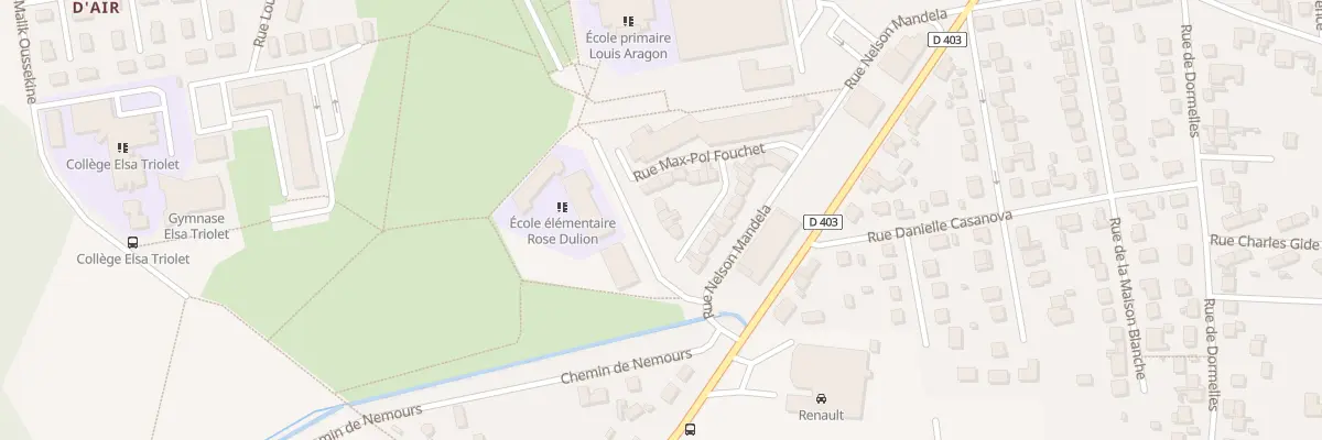 Plan du 6 All Paul Eluard à Varennes-sur-Seine