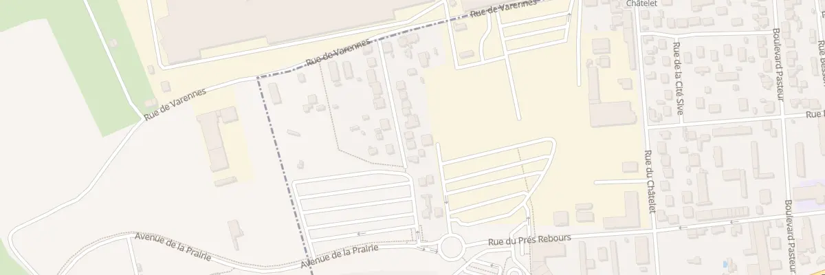 Plan du 9 Che des Recollets à Montereau-Fault-Yonne