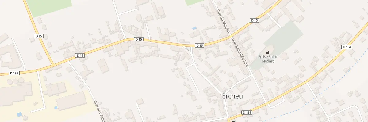 Plan du 2 Pl St Marc à Ercheu