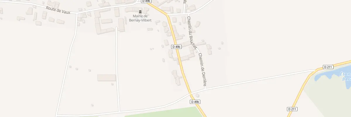 Plan du 66 Av du Gen Leclerc à Bernay-Vilbert