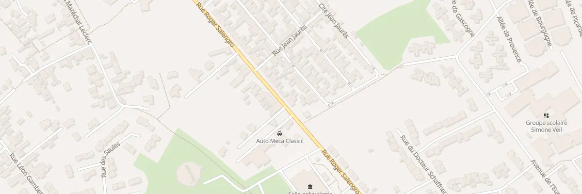 Plan du 57 Rue Roger Salengro à Wavrin