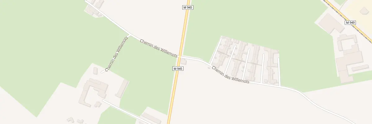 Plan du 1450 Rue du Pont Rouge à Frelinghien