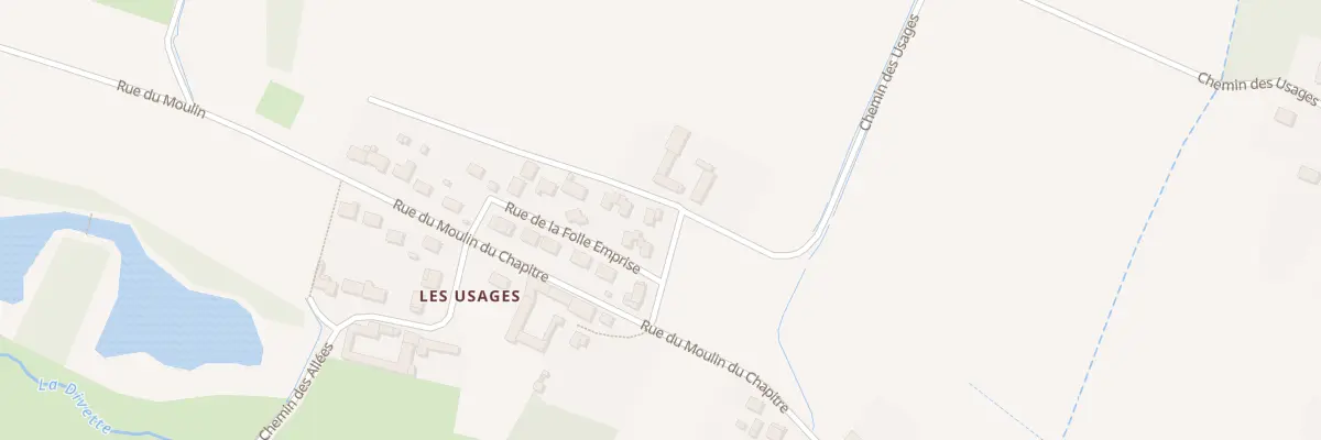 Plan du 5 Che des Usages à Ville