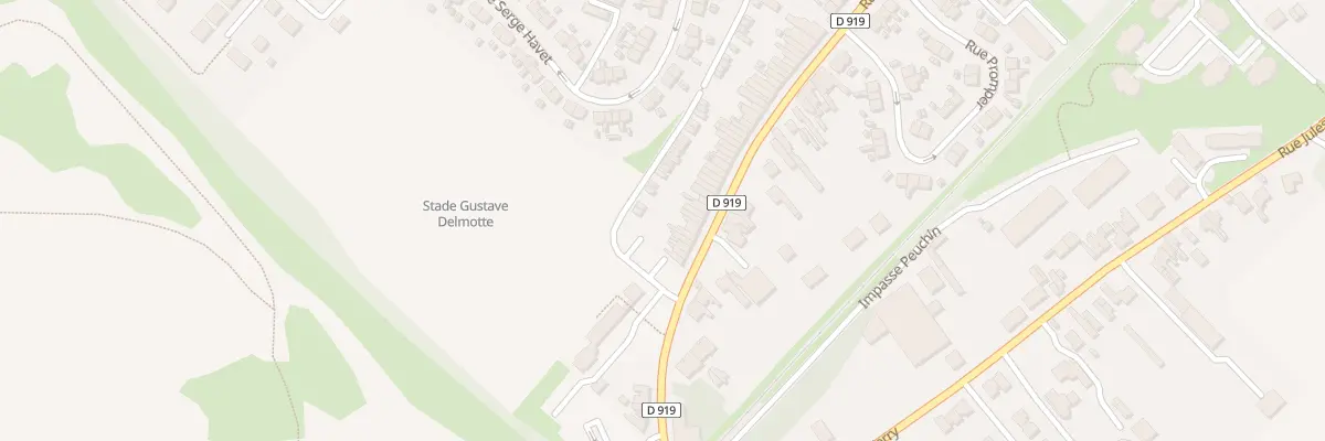 Plan du 1000 Rue Pierre Brossolette à Hénin-Beaumont