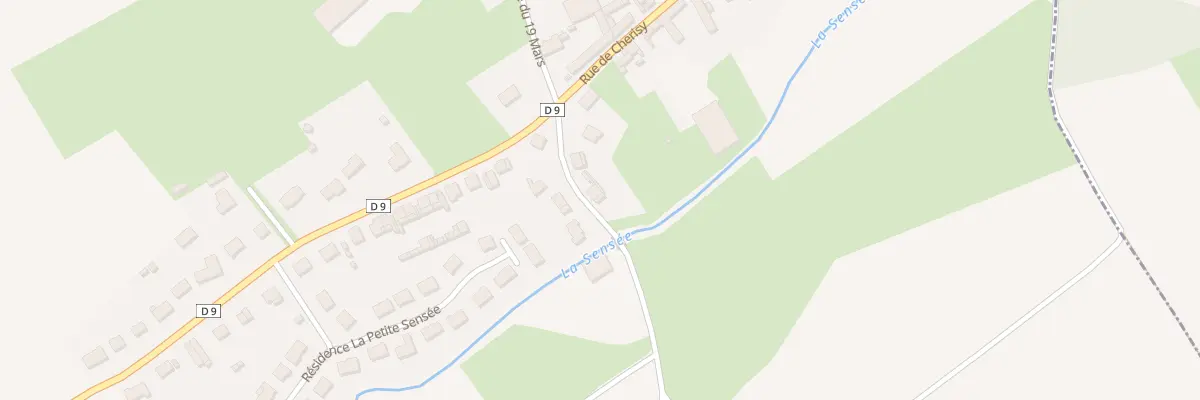 Plan du 2 Che d’Hendecourt à Vis-en-Artois