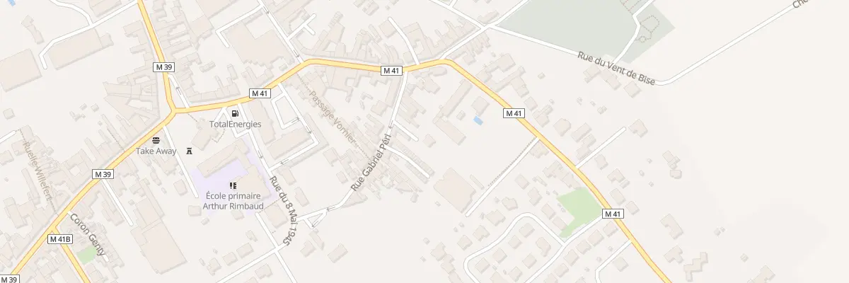 Plan du 13A Rue Gabriel Péri à Annœullin