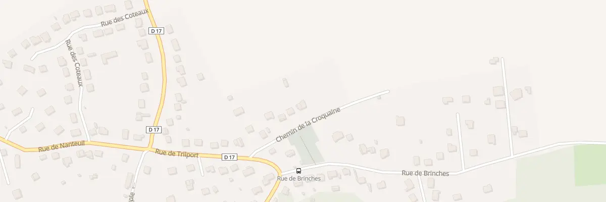 Plan du 11 Che de la Croquaine à Fublaines