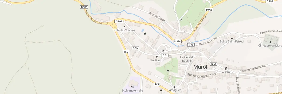 Plan du 9019 Rue George Sand à Murol